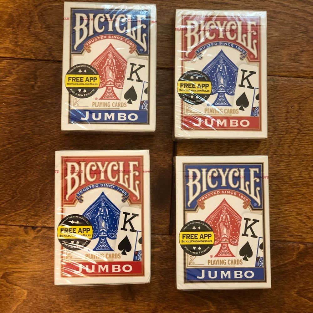 NWT set of playing cards (set of 4)